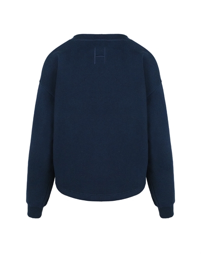 Hést - Gabriela Sweatshirt — Navy Blazer